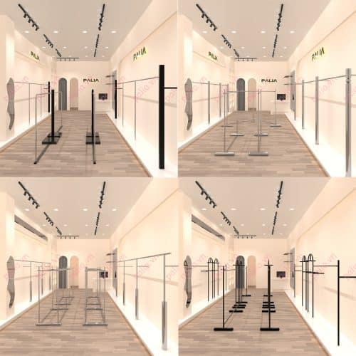 thiết kế shop thời trang nữ nhỏ đẹp