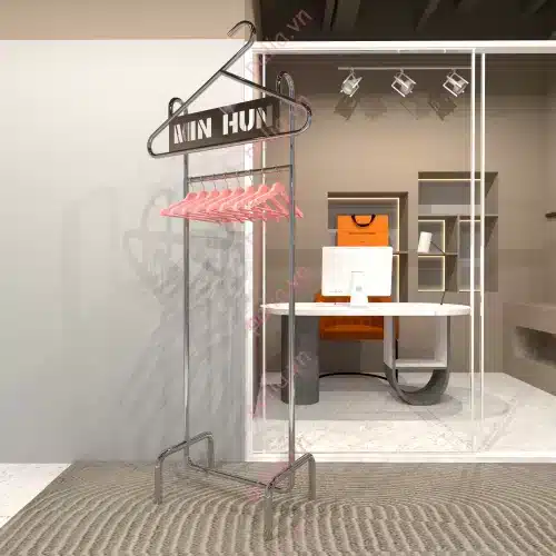 giá treo mẫu livestream