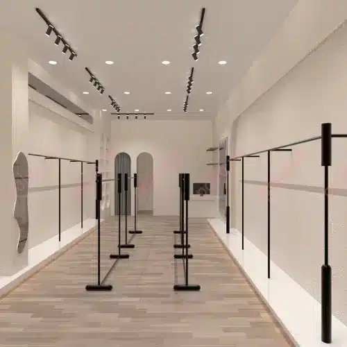 Giá treo quần áo shop