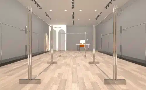 giá treo quần áo shop