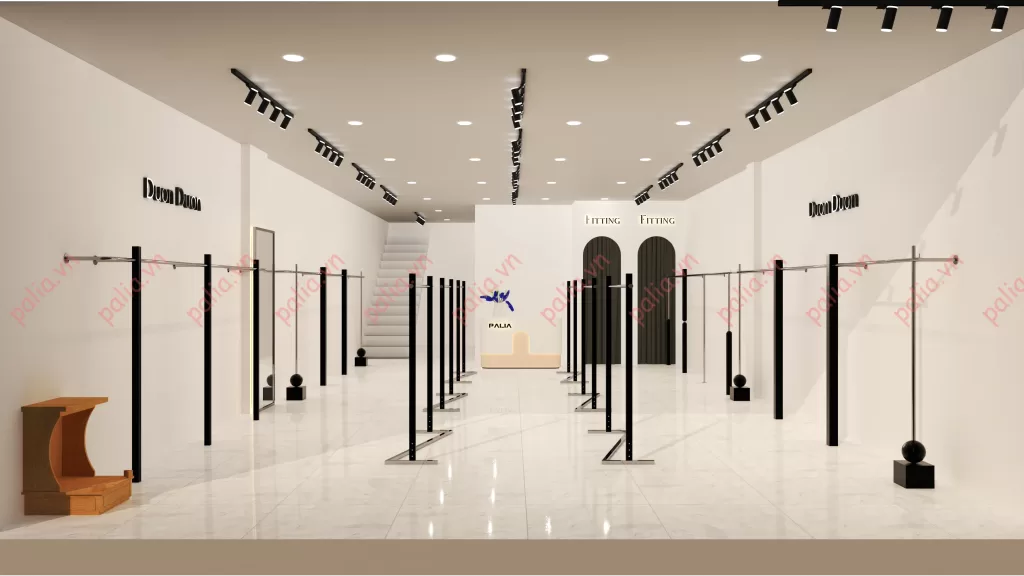 thiết kế shop thời trang đẹp