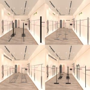thiết kế shop thời trang nữ nhỏ đẹp