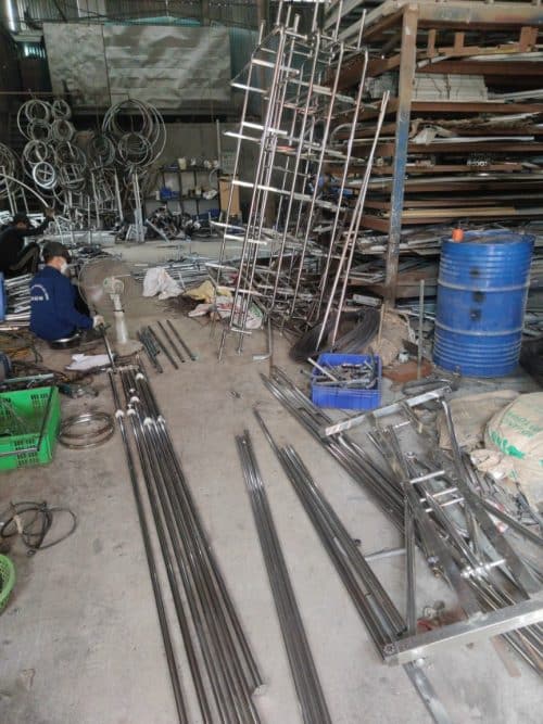 Xưởng sản xuất giá treo qun áo Palia - Ảnh 1