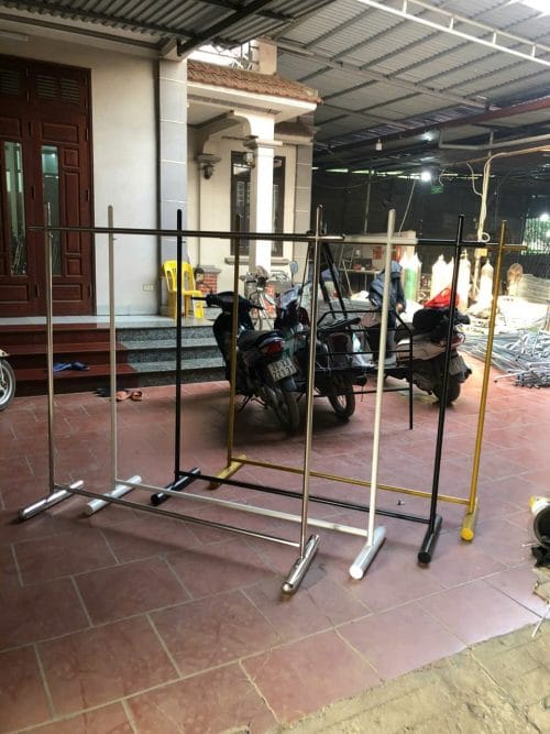 giá treo quần áo inox
