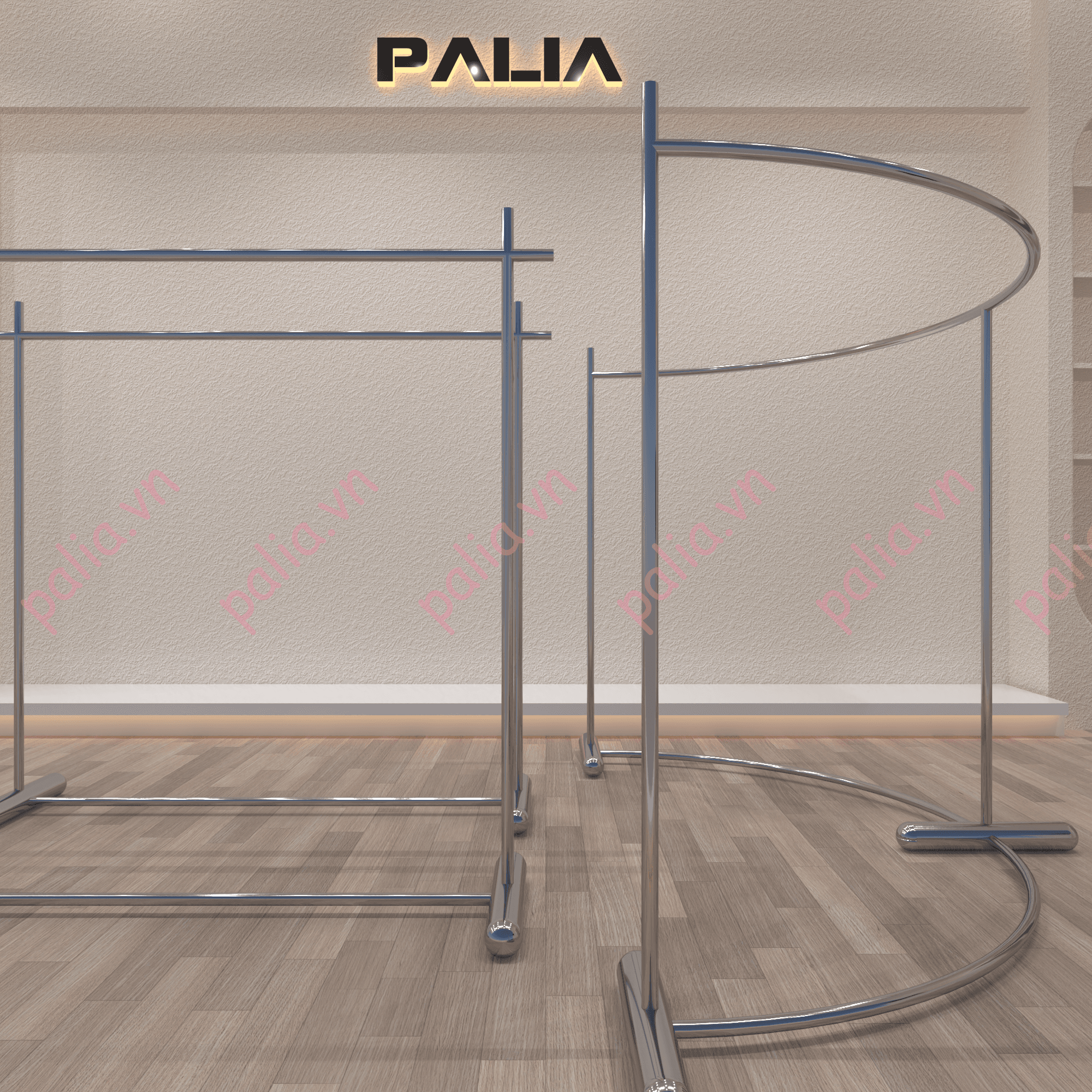 Combo giá treo quần áo Full Shop C6