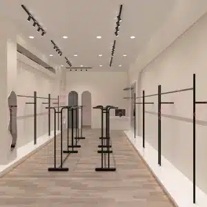 giá treo quần áo shop