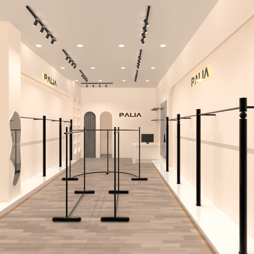 thiết kế shop thi trang nhỏ đẹp