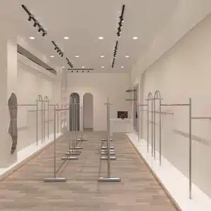 Giá treo quần áo shop