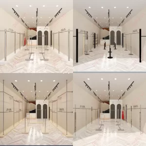 thiết kế shop quần áo đẹp