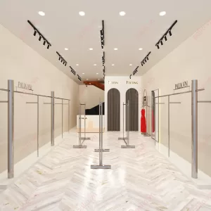 giá treo quần áo inox cho shop