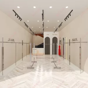 giá treo quần áo inox cho shop