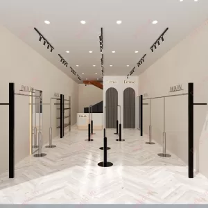giá treo quần áo shop