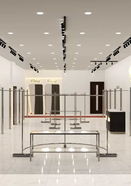 Giá treo quần áo shop S8